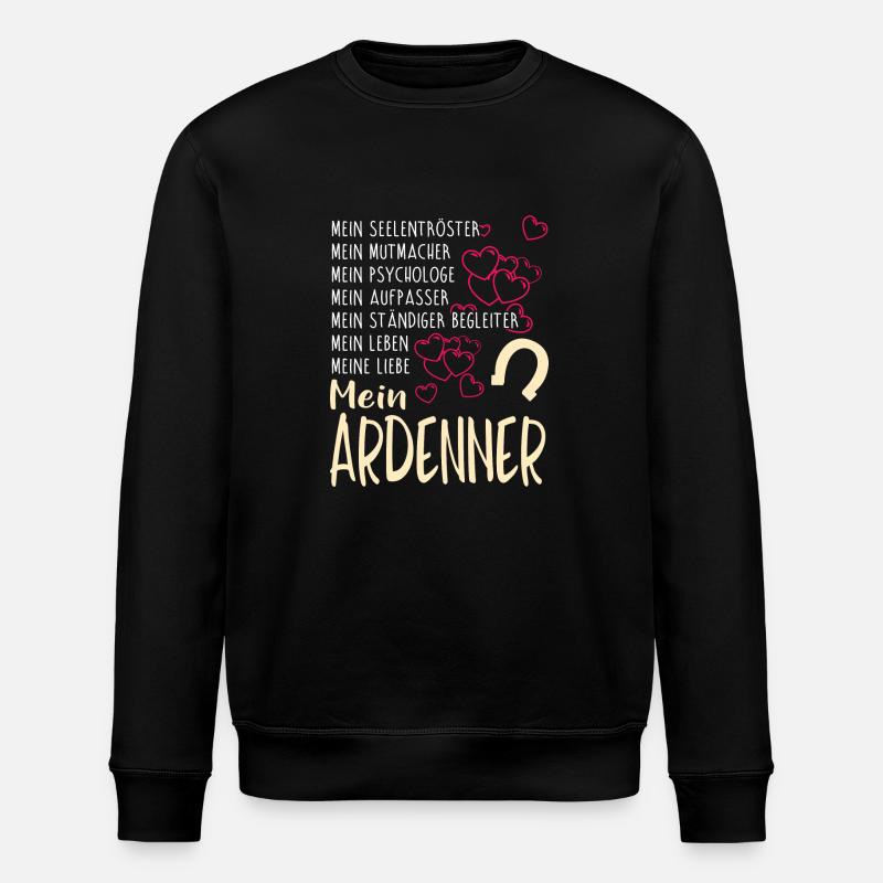 ARDENNER - mein - Stanley/Stella Unisex Bio-Sweatshirt ROLLER - Schwarz