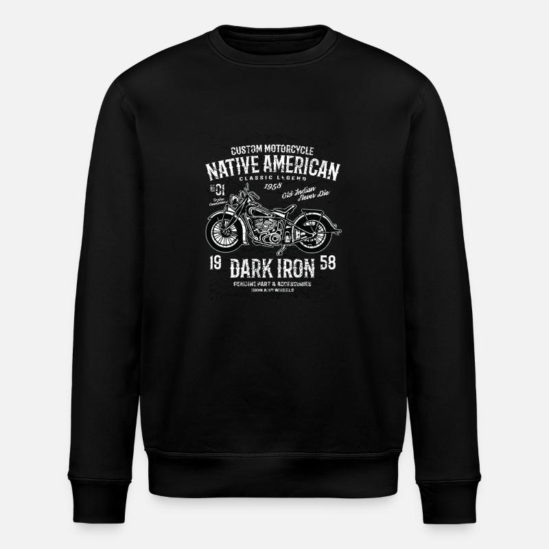 Dark Iron - Stanley/Stella ROLLER Unisex Organic Sweatshirt - black
