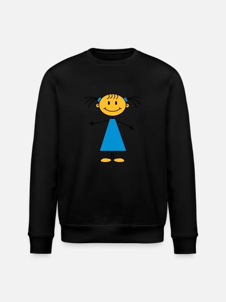 girl - Stanley/Stella Unisex Bio-Sweatshirt ROLLER - Schwarz
