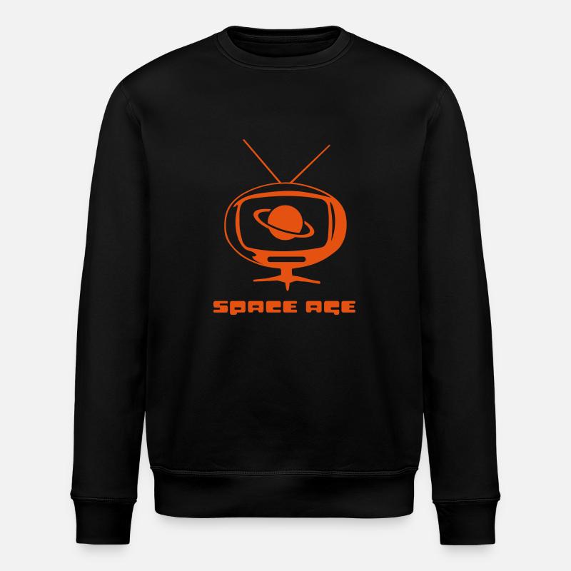 space age TV - Stanley/Stella Unisex Bio-Sweatshirt ROLLER - Schwarz