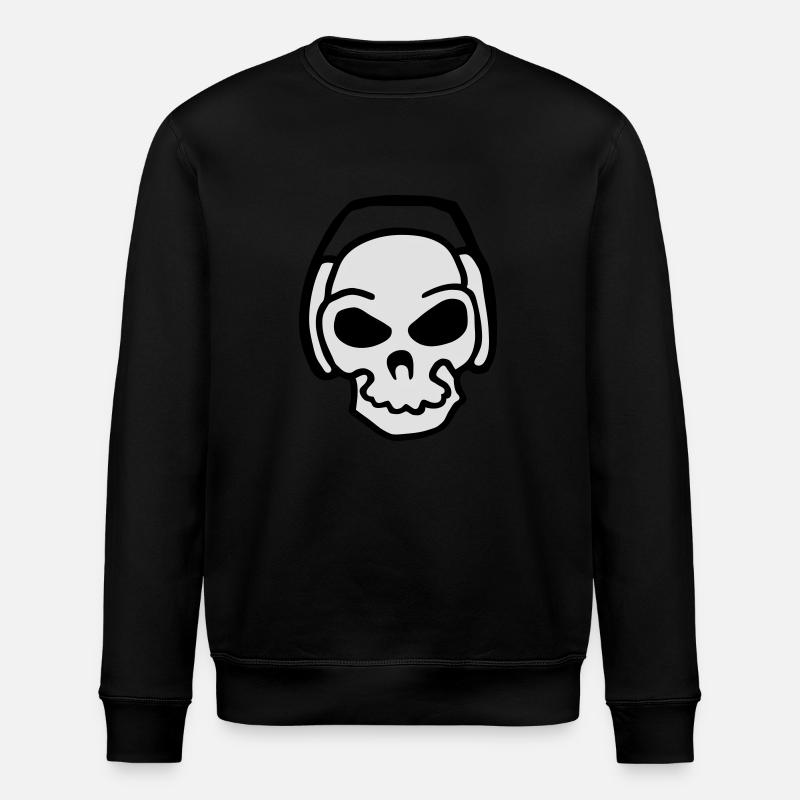 dj skull - Sweat bio ROLLER Stanley/Stella Unisexe - noir