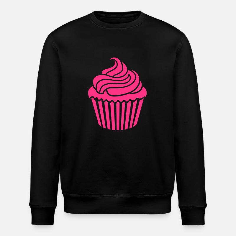 Cupcake - Stanley/Stella Unisex Bio-Sweatshirt ROLLER - Schwarz
