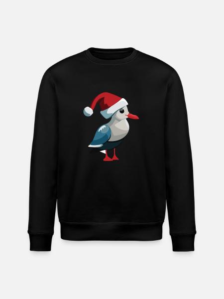Seagull - Stanley/Stella ROLLER Unisex Organic Sweatshirt - black