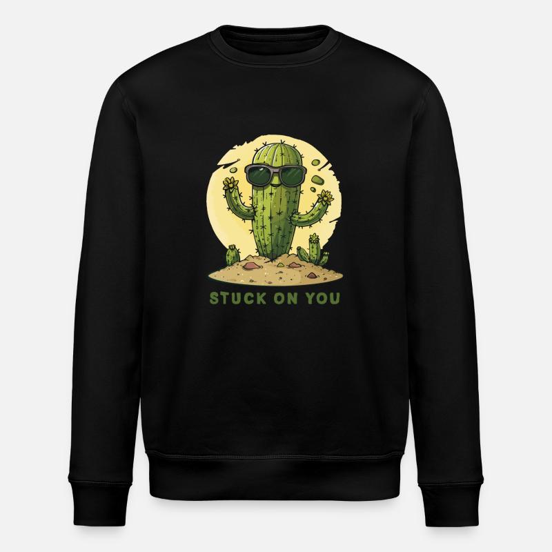 An dir hängen - Stanley/Stella Unisex Bio-Sweatshirt ROLLER - Schwarz