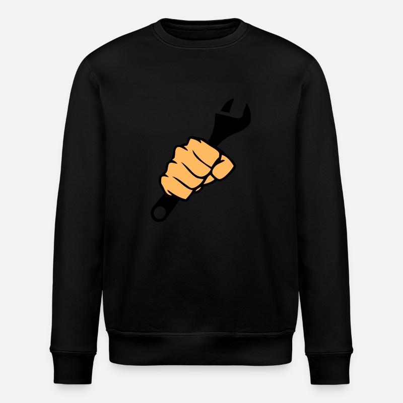faust schraubenschlüssel - Stanley/Stella Unisex Bio-Sweatshirt ROLLER - Schwarz