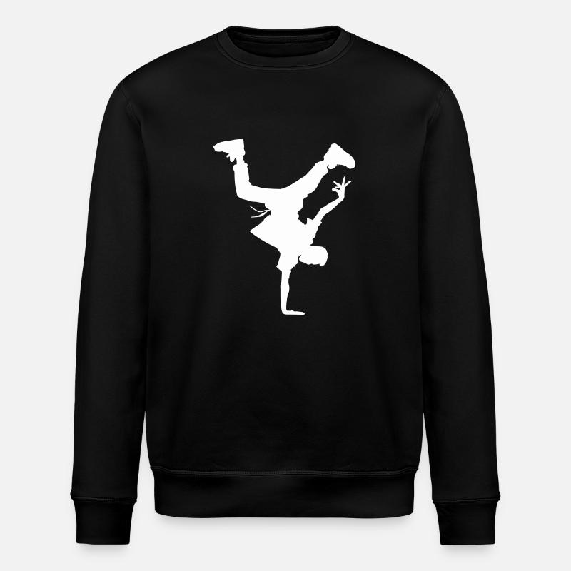 Breakdance - Sweat bio ROLLER Stanley/Stella Unisexe - noir