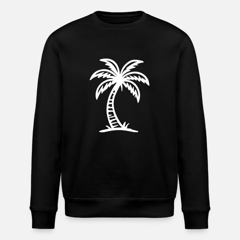 Palme Symbol - Stanley/Stella Unisex Bio-Sweatshirt ROLLER - Schwarz