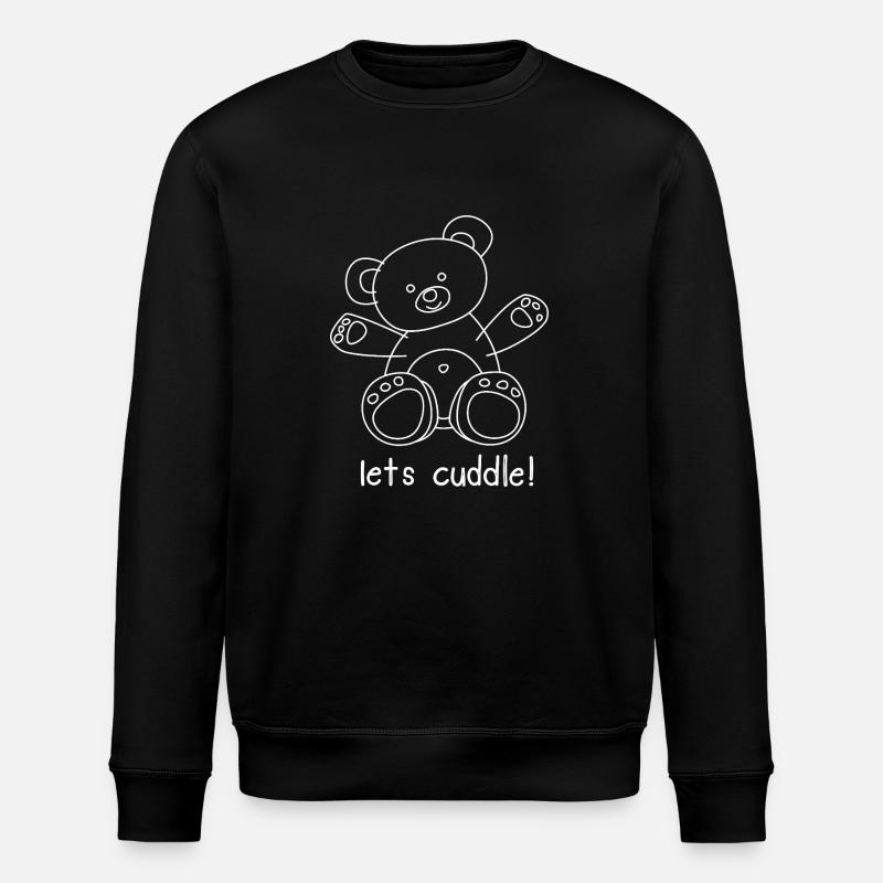 CUDDLE ME! - Stanley/Stella ROLLER Unisex Organic Sweatshirt - black
