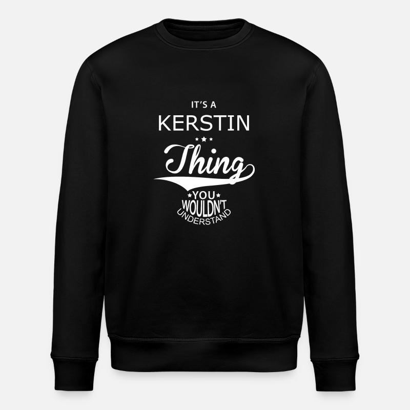 Kerstin - Stanley/Stella Unisex Bio-Sweatshirt ROLLER - Schwarz