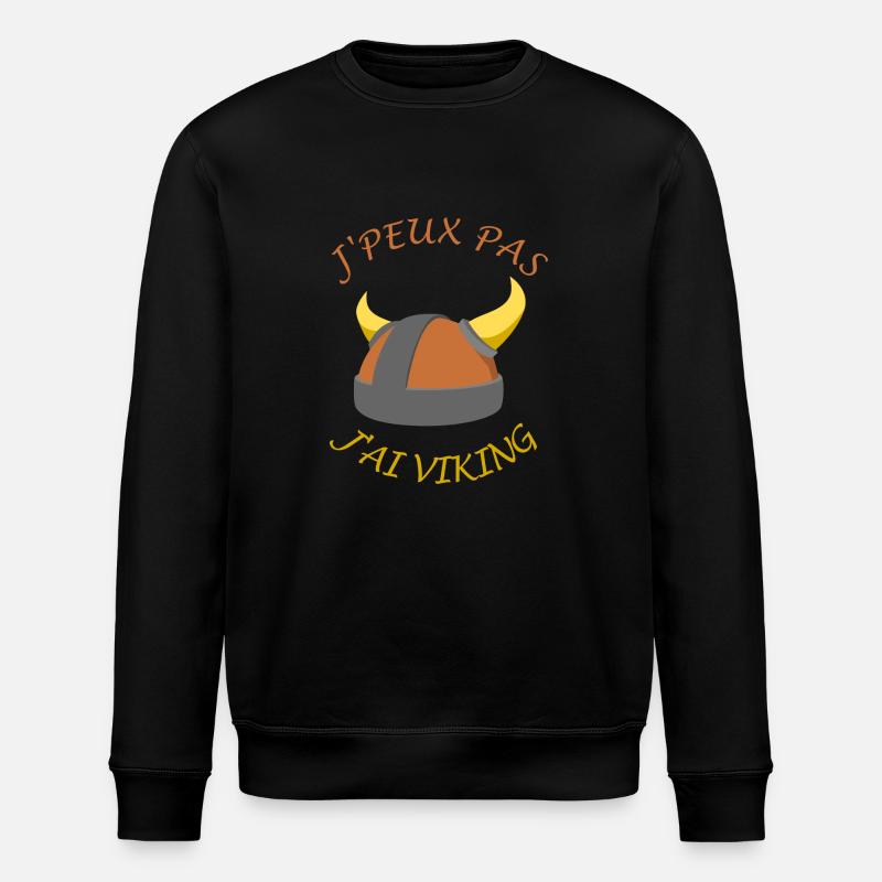 J'peux pas j'ai viking - Sweat bio ROLLER Stanley/Stella Unisexe - noir