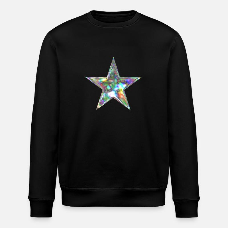 Stern - Stanley/Stella Unisex Bio-Sweatshirt ROLLER - Schwarz