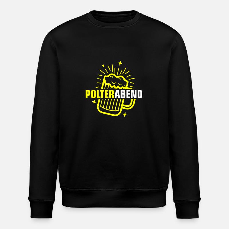 Polterabend Bier - Stanley/Stella Unisex Bio-Sweatshirt ROLLER - Schwarz