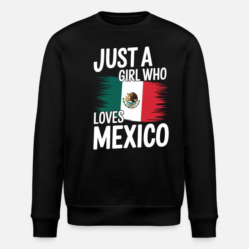 Mexique Mexique Mexicain Espagnol - Sweat bio ROLLER Stanley/Stella Unisexe - noir