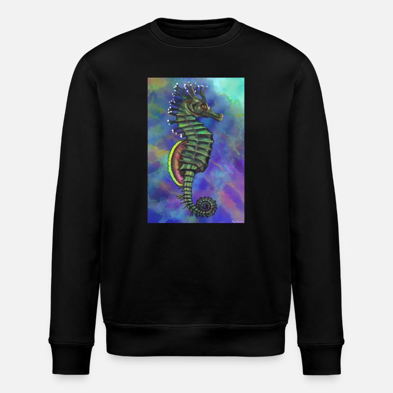 hippocampe - Sweat bio ROLLER Stanley/Stella Unisexe - noir