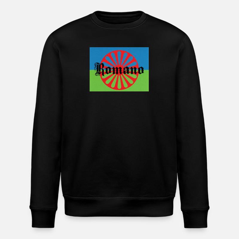 Lennyromanoflag - Stanley/Stella Unisex Bio-Sweatshirt ROLLER - Schwarz
