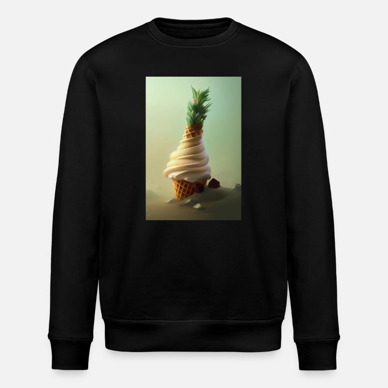 Glace - Sweat bio ROLLER Stanley/Stella Unisexe - noir