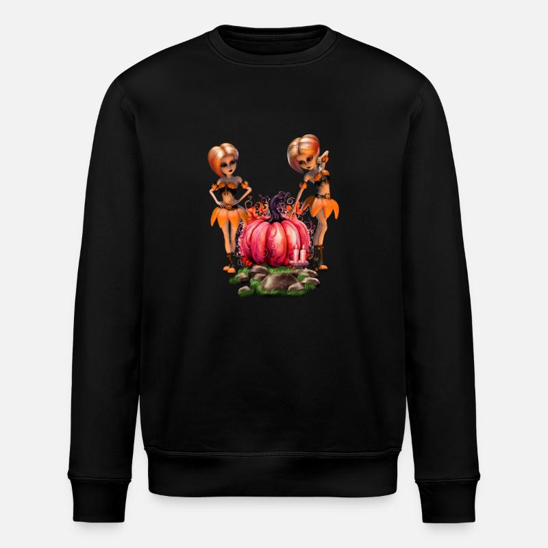 Design mignon d’Halloween - Sweat bio ROLLER Stanley/Stella Unisexe - noir