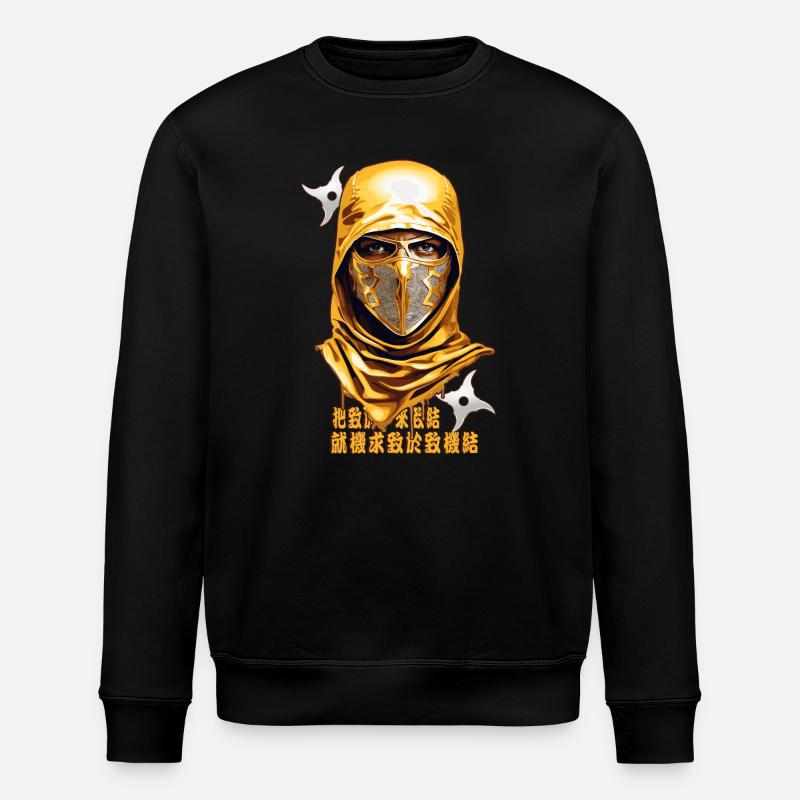 Guerrier samouraï - Sweat bio ROLLER Stanley/Stella Unisexe - noir