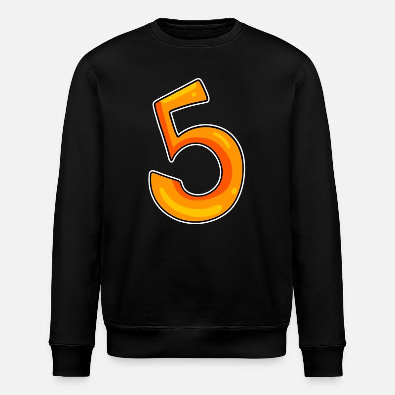 Numéro 5 Numéro - Sweat bio ROLLER Stanley/Stella Unisexe - noir