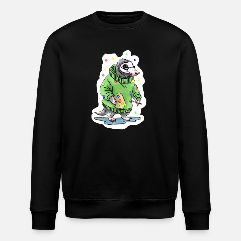 Master Painter - Stanley/Stella ROLLER Unisex Organic Sweatshirt - black