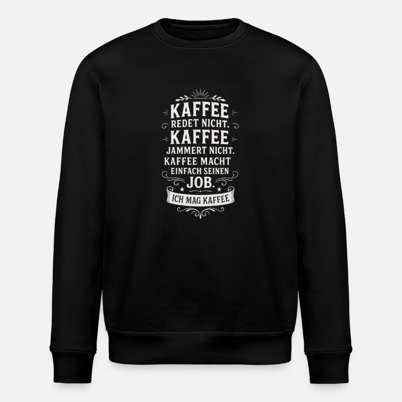 Café Drôle Café Dire Bureau - Sweat bio ROLLER Stanley/Stella Unisexe - noir