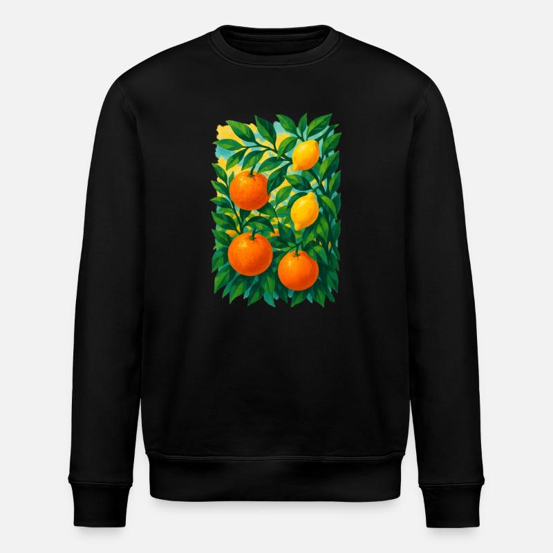 Rêve de Citrus Grove - Sweat bio ROLLER Stanley/Stella Unisexe - noir