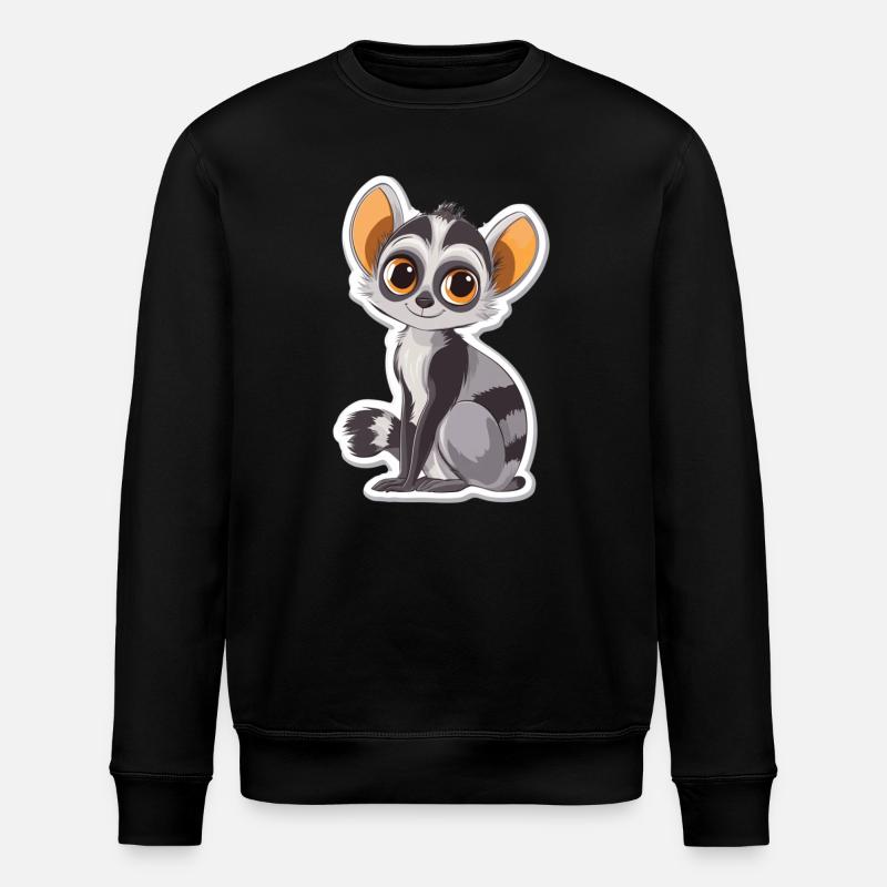 lémurien - Sweat bio ROLLER Stanley/Stella Unisexe - noir