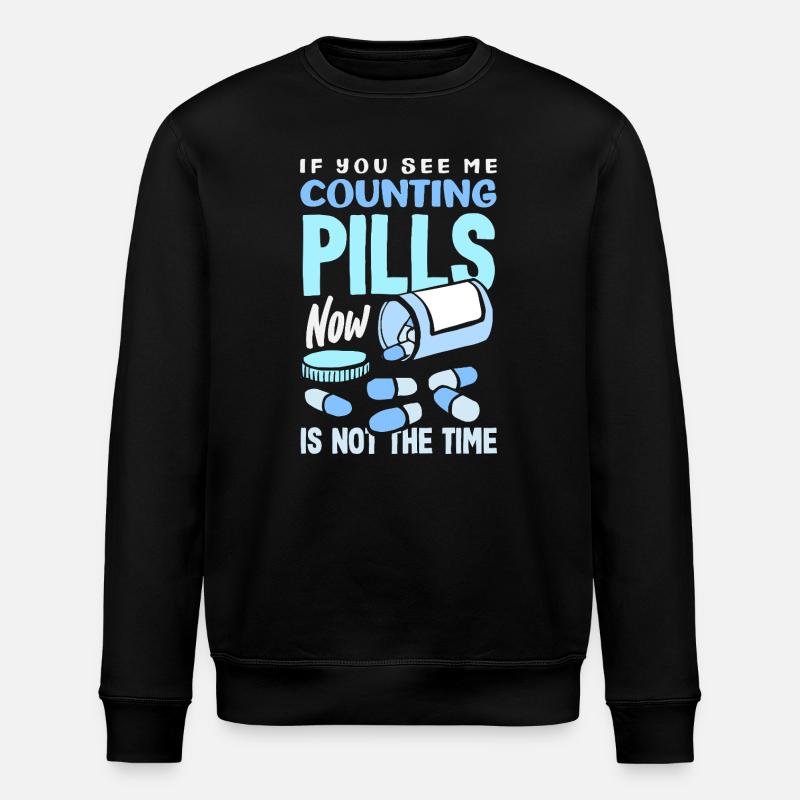 Apotheker Pharmazeutisch-technischer - Stanley/Stella Unisex Bio-Sweatshirt ROLLER - Schwarz