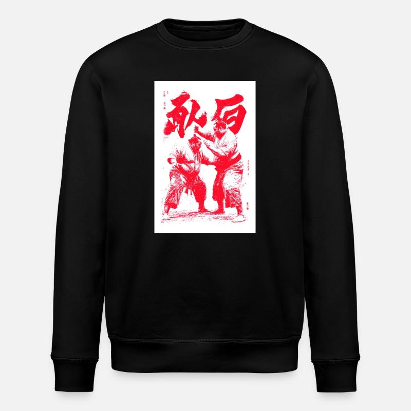 Crimson Martial Duel Tinte - Stanley/Stella Unisex Bio-Sweatshirt ROLLER - Schwarz