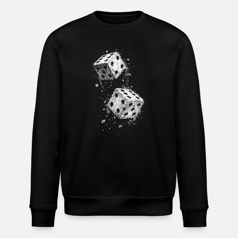 Cube - Stanley/Stella ROLLER Unisex Organic Sweatshirt - black