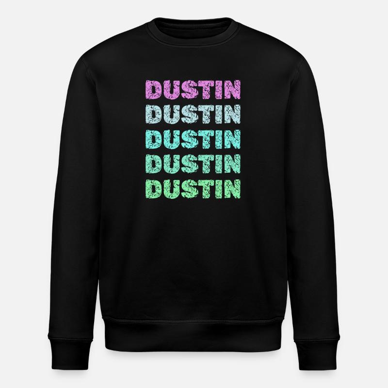 Dustin Dustin - Stanley/Stella ROLLER Unisex Organic Sweatshirt - black