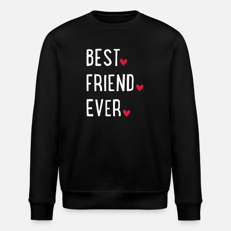 Bester Freund - Stanley/Stella Unisex Bio-Sweatshirt ROLLER - Schwarz