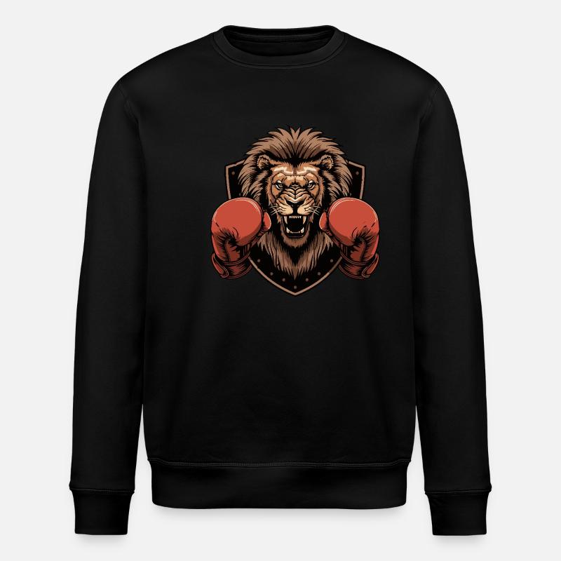 Lion Boxer MMA - Sweat bio ROLLER Stanley/Stella Unisexe - noir