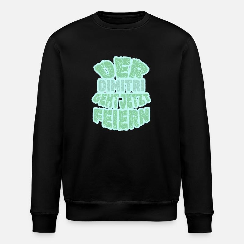 Cadeau pour Dimitri - Sweat bio ROLLER Stanley/Stella Unisexe - noir
