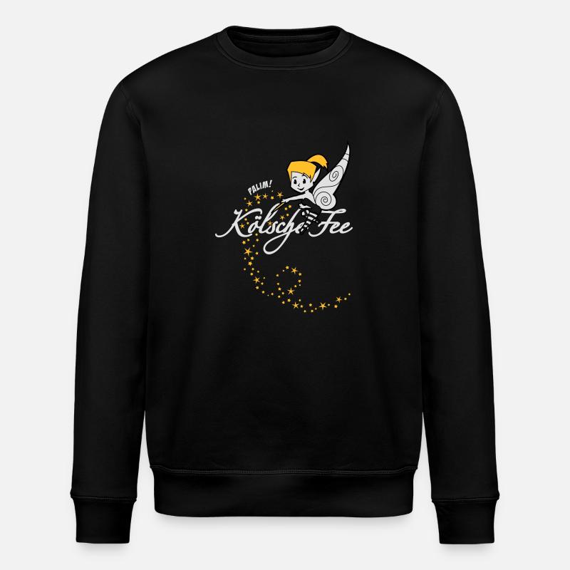 Kölsche Fee - Stanley/Stella Unisex Bio-Sweatshirt ROLLER - Schwarz