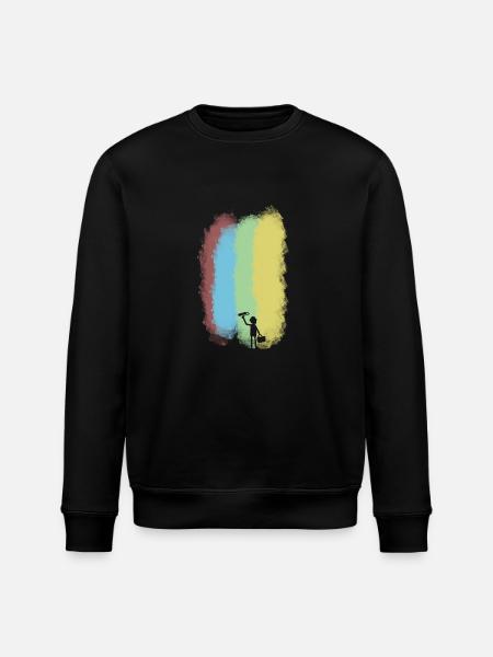 Maler - Stanley/Stella Unisex Bio-Sweatshirt ROLLER - Schwarz