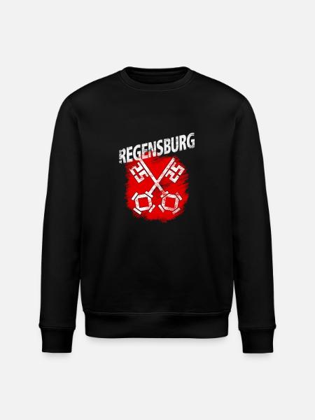 Regensburg - Stanley/Stella Unisex Bio-Sweatshirt ROLLER - Schwarz