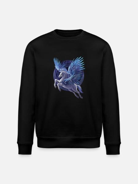 Pegasus - Stanley/Stella ROLLER Unisex Organic Sweatshirt - black