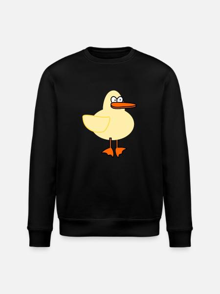 duck - Stanley/Stella ROLLER Unisex Organic Sweatshirt - black