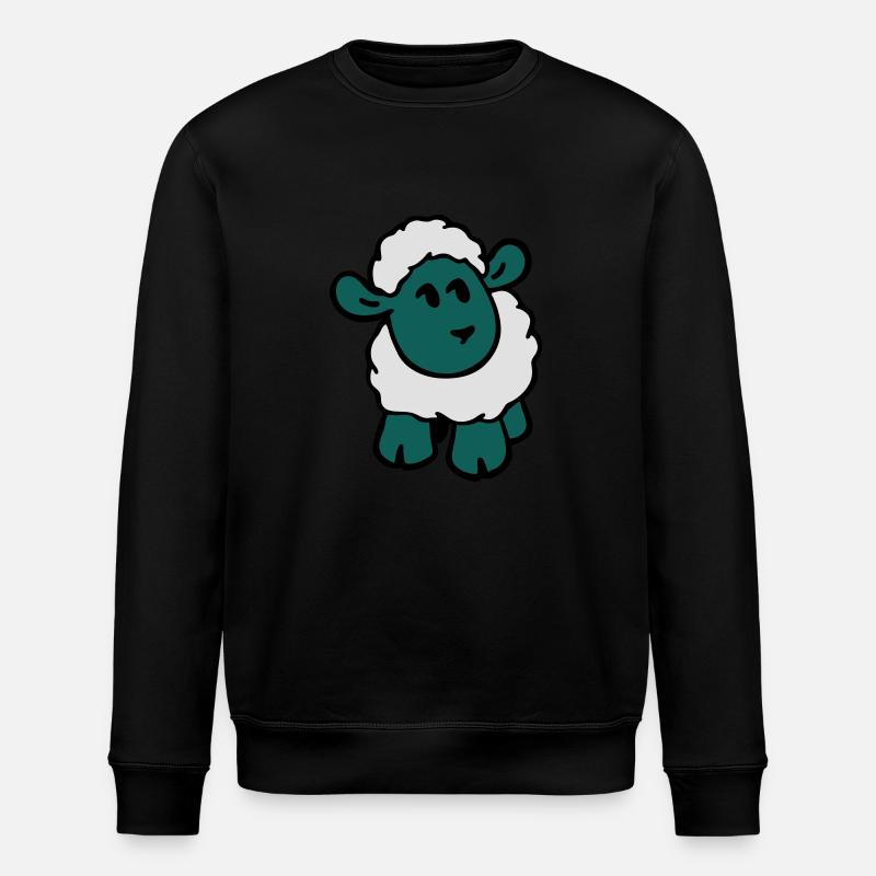 Sheep - Stanley/Stella ROLLER Unisex Organic Sweatshirt - black