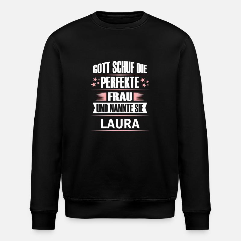 LAURA - Stanley/Stella Unisex Bio-Sweatshirt ROLLER - Schwarz