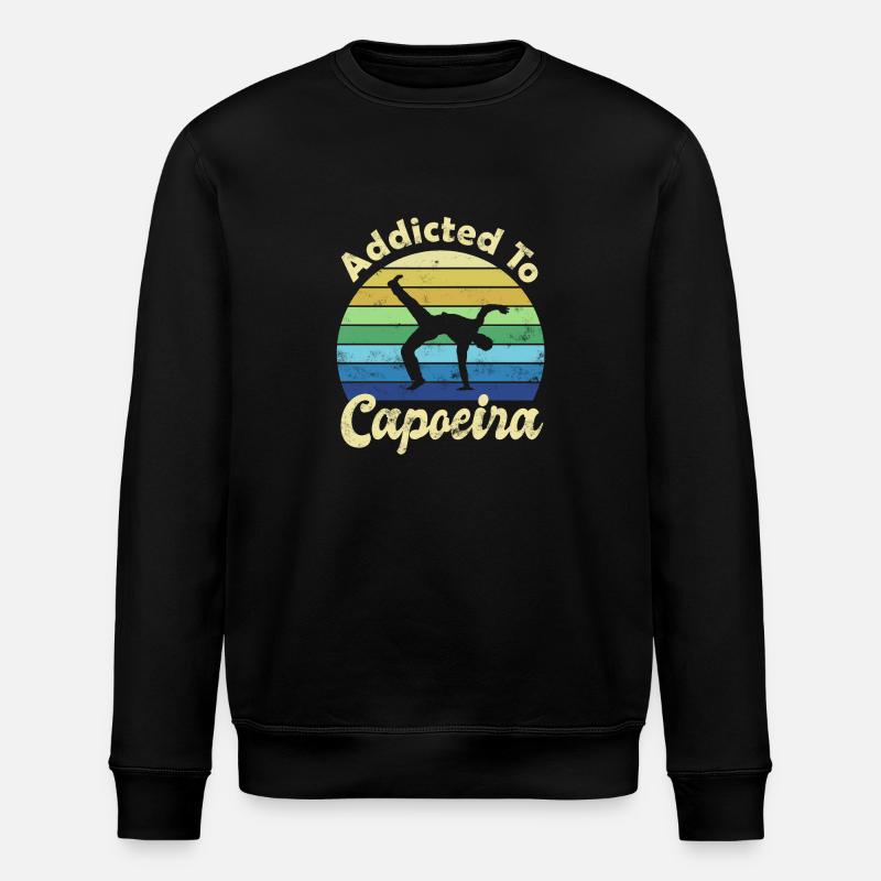 Capoeira - Stanley/Stella ROLLER Unisex Organic Sweatshirt - black