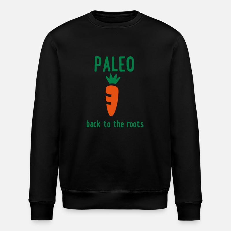 Paleo - Stanley/Stella Unisex Bio-Sweatshirt ROLLER - Schwarz