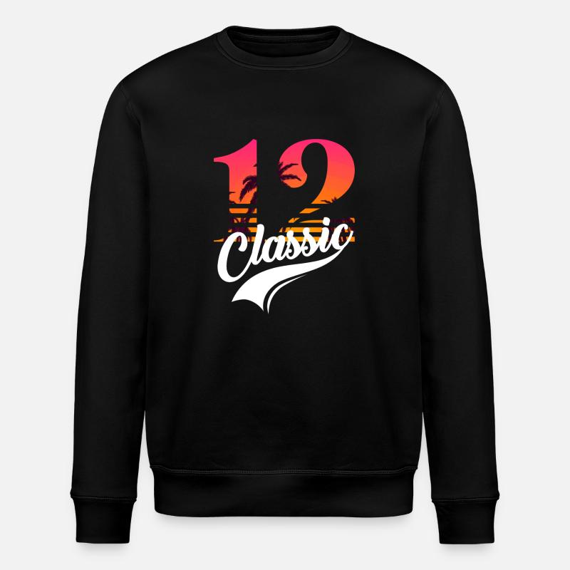 Ausgabe 12 - 12-jähriges Jubiläum - Stanley/Stella Unisex Bio-Sweatshirt ROLLER - Schwarz