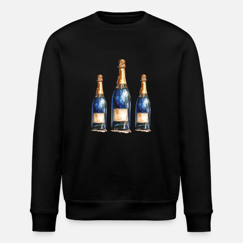 Champanger - Sweat bio ROLLER Stanley/Stella Unisexe - noir