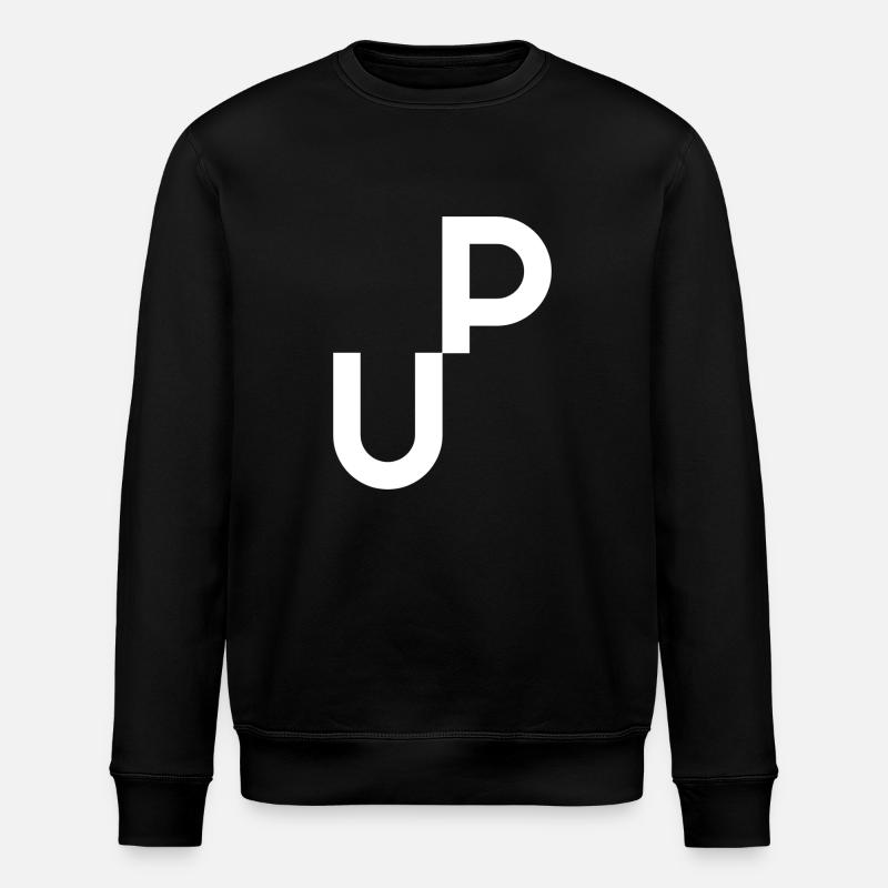 UP (negativ) - Stanley/Stella Unisex Bio-Sweatshirt ROLLER - Schwarz