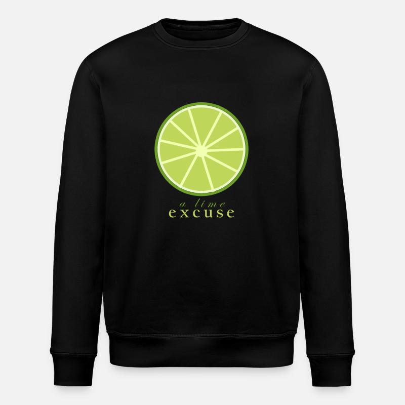 Une excuse pour Lime - Sweat bio ROLLER Stanley/Stella Unisexe - noir