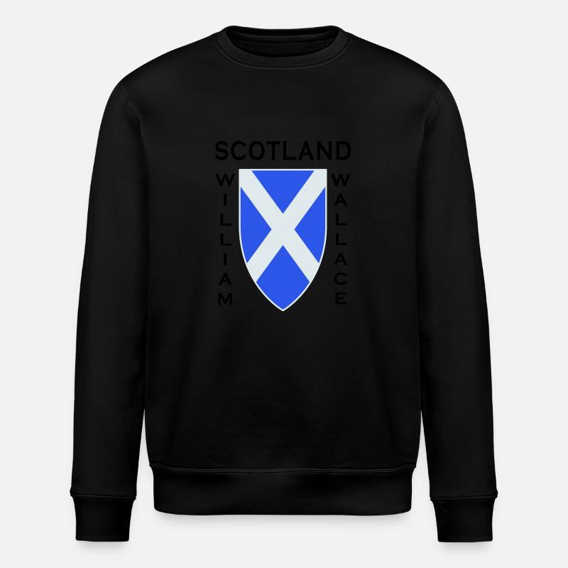 Ecosse William Wallace II - Sweat bio ROLLER Stanley/Stella Unisexe - noir