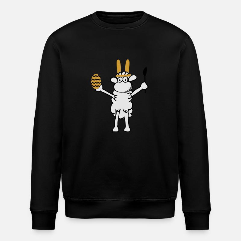 Eastersheep - Stanley/Stella ROLLER Unisex Organic Sweatshirt - black