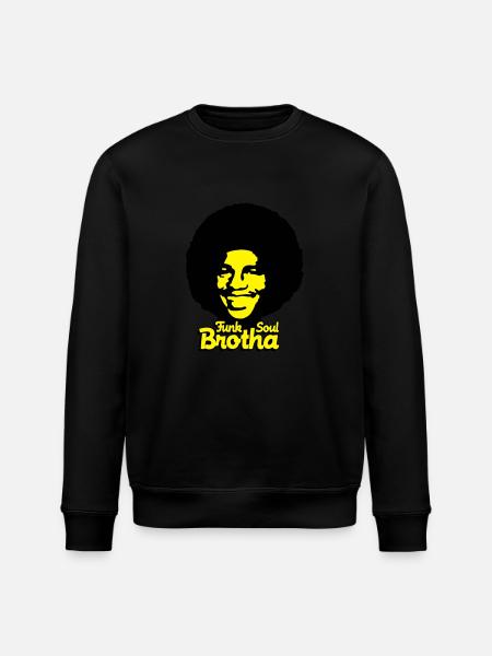 funksoulbrotha2 - Stanley/Stella Unisex Bio-Sweatshirt ROLLER - Schwarz